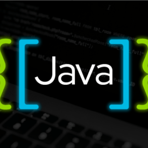 an image with text Java depicting coding mock interview for java